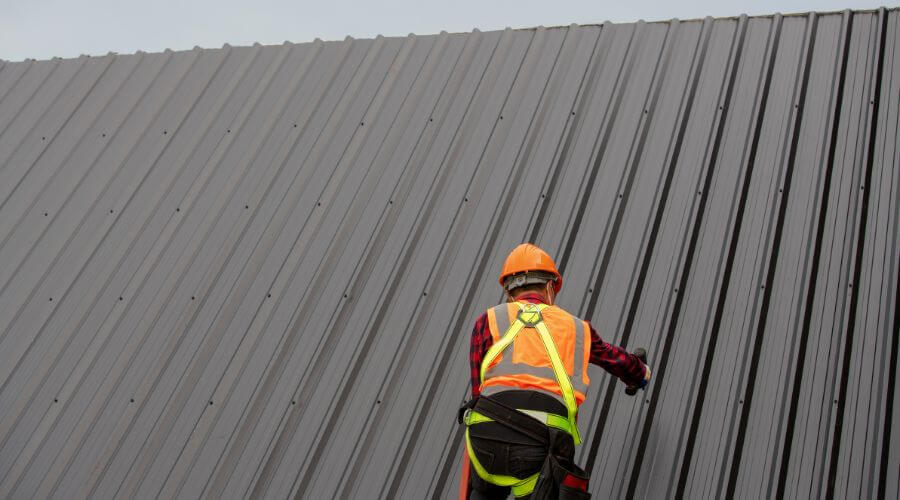 Professional metal roof installation services in Neshkoro, WI